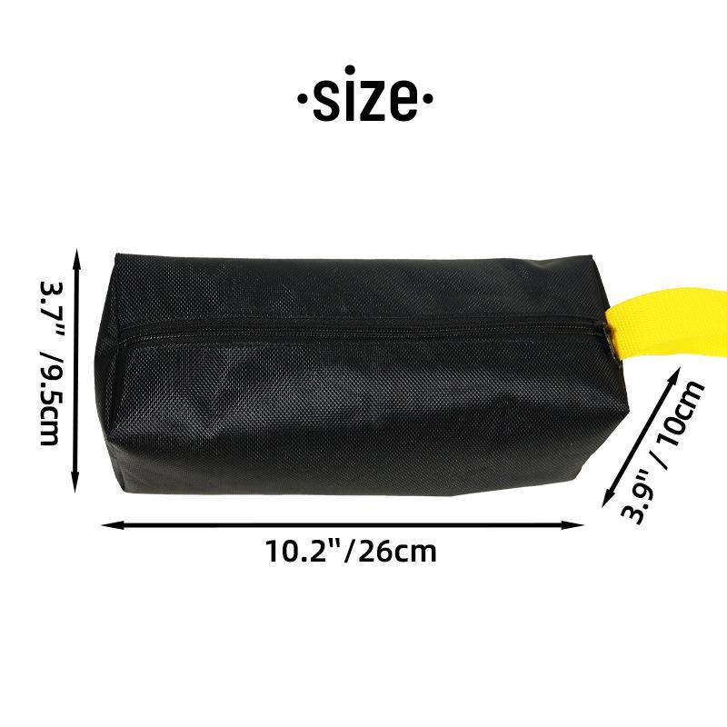 

Compact Waterproof Hardware Tool Bag - Durable Thickened Oxford Cloth for Electricians чёрный