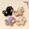 Mini Plush Squeaky Dog Toy Soft Puppy Chew Toy Cute Animal Pet Toy for Small Dogs Puppies Interactive 4 Colors