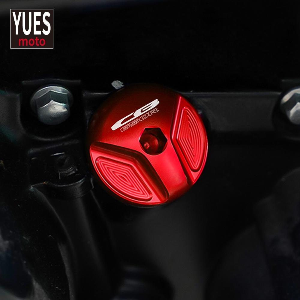 Motorcycle Accessories M20*2.5 Engine Oil Filter Cup Plug Cover Screw For Honda CB 650R CBR 650R CB650R CBR650R 2018-