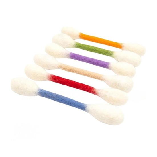 

6 шт. Ватные палочки Игрушки для кошек Гигантская палочка-пищалка для кошек с кошачьей мятой Интерактивные игрушки-пищалки для котят для домашних кошек Тренировка Самостоятельное развлечение