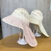 Baby Fisherman Hat Quick Drying Kids Mesh Bucket Hat Toddler Sun Protective Fisherman Hat Neck Flap Hat Child Accessory
