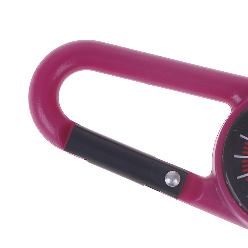 Εξωτερικό ABS Μίνι Πυξίδα Καραμπίνερ Κάμπινγκ Πολύχρωμο Κλειδοθήκη Γρήγορης Απελευθέρωσης Ορειβασία Πεζοπορία Πόρπη Σακιδίου Με Πυξίδα