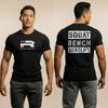 Przysiady Ławka Martwy Ciąg Siłownia Klasyczna Siła Fitness Marka Koszulka Bawełniana Graficzna Koszulka Unisex Unisex Letnia Streetwear
