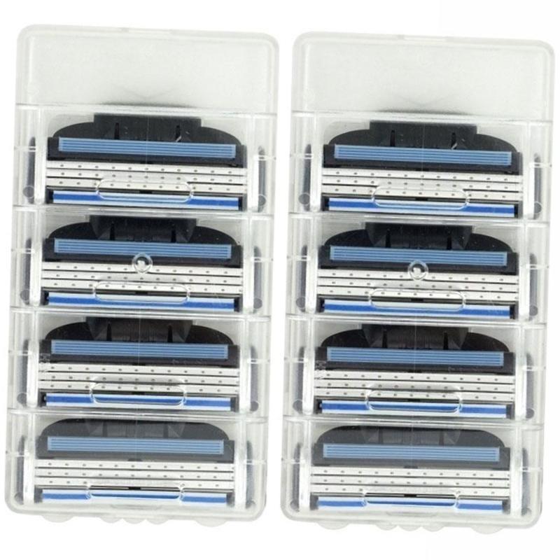 

Новые 8 шт. лезвий для бритья для мужчин лезвия для бритья 8PCS