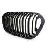 Fashion Double Slat Replacement Grille For Bmw 1 Series F20 F21 Lci 120i 2016 2017 Car Front Bumper Grilles Kidney Racing Grill