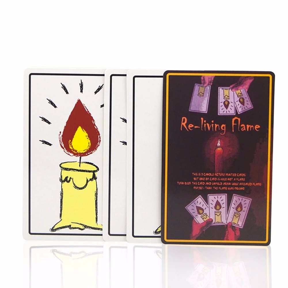 Props Magic Toy Change A Magic Poker Cards Magic Tricks Relighting Candles Magic Cards Magic Props