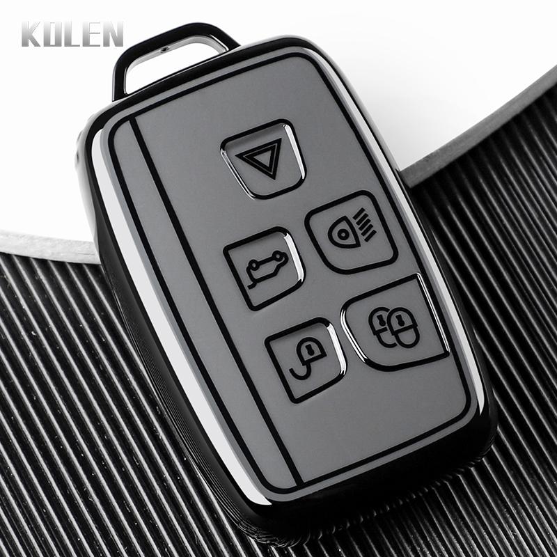 Premium TPU Car Remote Key Case Cover Shell For Land Rover Range Rover Sport Evoque Freelander 2 Jaguar XE XJ XJL XF C-X16 V12