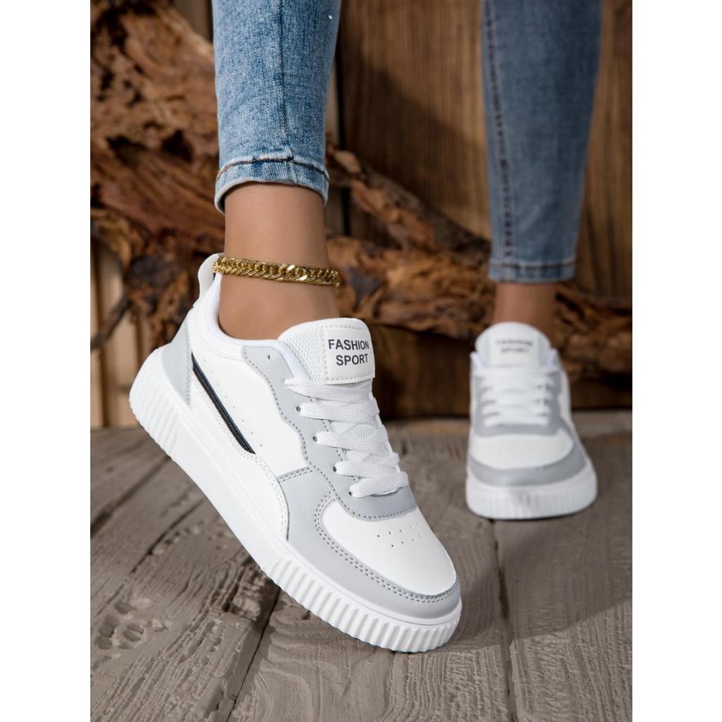 Unisex Low Cut Sports Shoes - Lace Up Closure All Season Casual Shoes - Comfortable Fabric Insole, Durable and Long-lasting Lifestyle Shoes