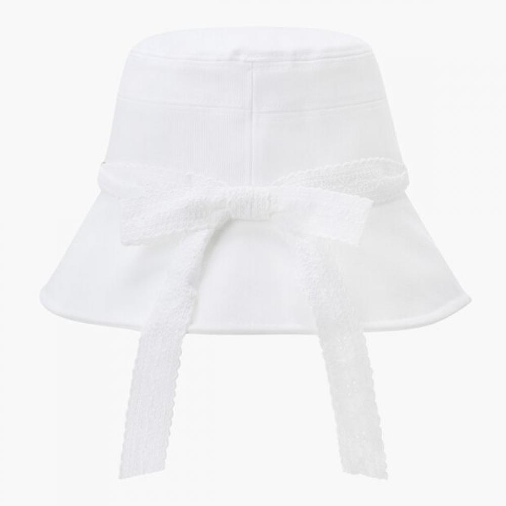 Munsingwear Women Ribbon Crochet Hat White Mr322lcp92