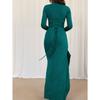 Fashion Y2K Hot Girl Style Short-sleeved Long Dress Dress for Women 2025 Autumn and Winter Casual Sexy Dress