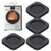 4Pcs Heightening Furniture Anti Vibration Mat Silent Dampers  for Washing Machine  Indoor
