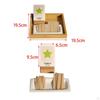 Montessori Stacking Toys Preschool Wooden Educational Games for 3 4 5 6 7 Year Old Girls Motor