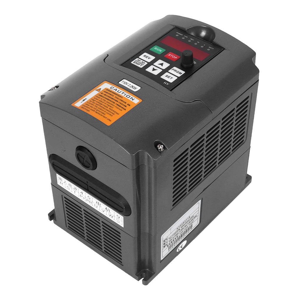 Inverter Boost 2.2KW 110V SinglePhase Input 3Phase 110V Output Motor Controls HY02D211B
