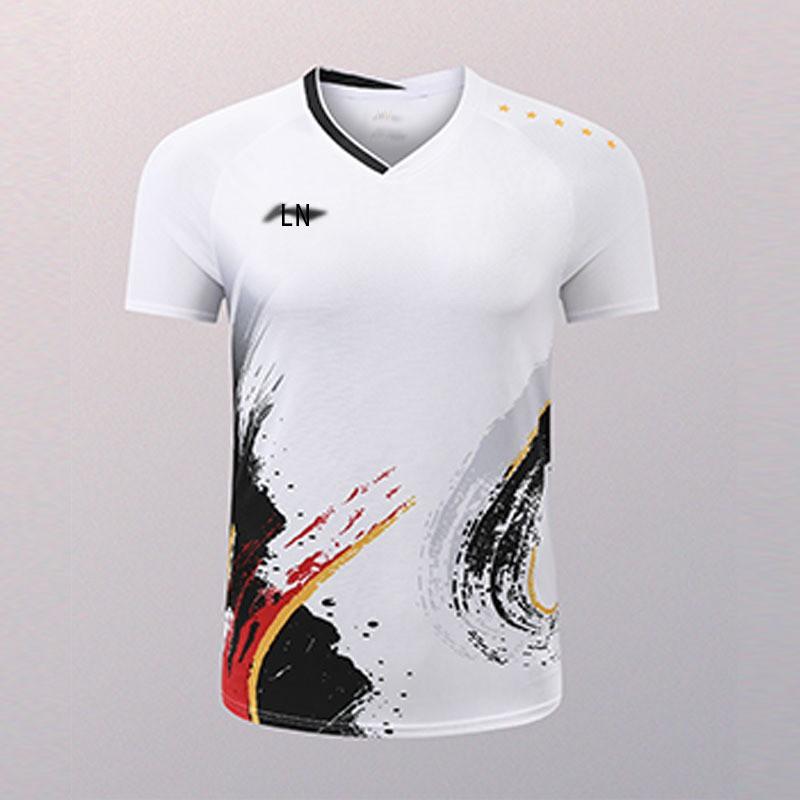Unisex Badminton Shirt Short Sleeve Quick Dry Sport T-Shirt Men Women Kids Training Competition
