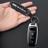 Carbon Fiber Texture Car Key Chain Ring Auto Keychain For Dacia Duster Logan Sandero Stepway Dokker Lodgy MCV 2019 Spring Bigs