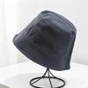 Sunscreen sunshade bucket hat women's spring and summer high-end plain all-match basin hat light and breathable sun hat