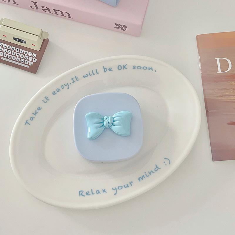 Effen Kleur Meisjes Contactlenzen Box Lens Case Vrouwen Draagbare Leuke Brillenkoker Houder Ogen Care Tools Kit Set Container