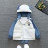 Children's Jackets, Spring and Autumn Color Matching Cartoon Jackets, Tops, Boys' Children's Clothing