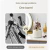 Dust-proof Rotatable Makeup Brush Holder 360 Degrees Desktop Makeup Organizer  Beauty Egg