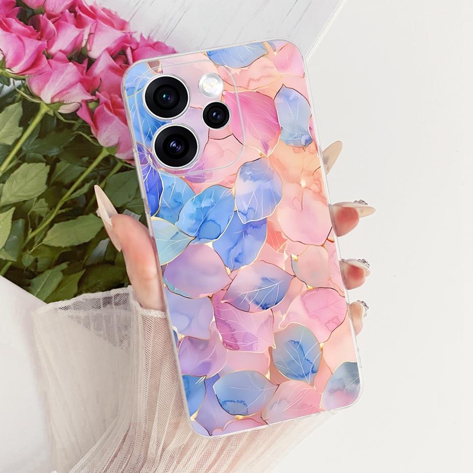For Oppo Reno 15 FS Case Reno15 F 5G CPH2801 Luxury Butterfly Painted Cover Soft Slim Phone Case For Oppo Reno15 Pro Fundas Bags
