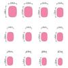24Pcs Short Square Press on Nail Glitters Dinosaur Stick On Nail Full Cover Artificial Nail for Festive Gatherings