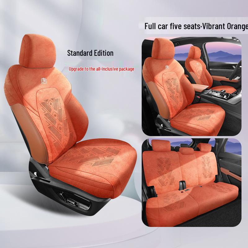 

BYD Tang Suede Car Seat Cushion: Universal, All-Season Saddle Pad for 5- or 7-Seater. BYD Tang - RAMS/2025 Model