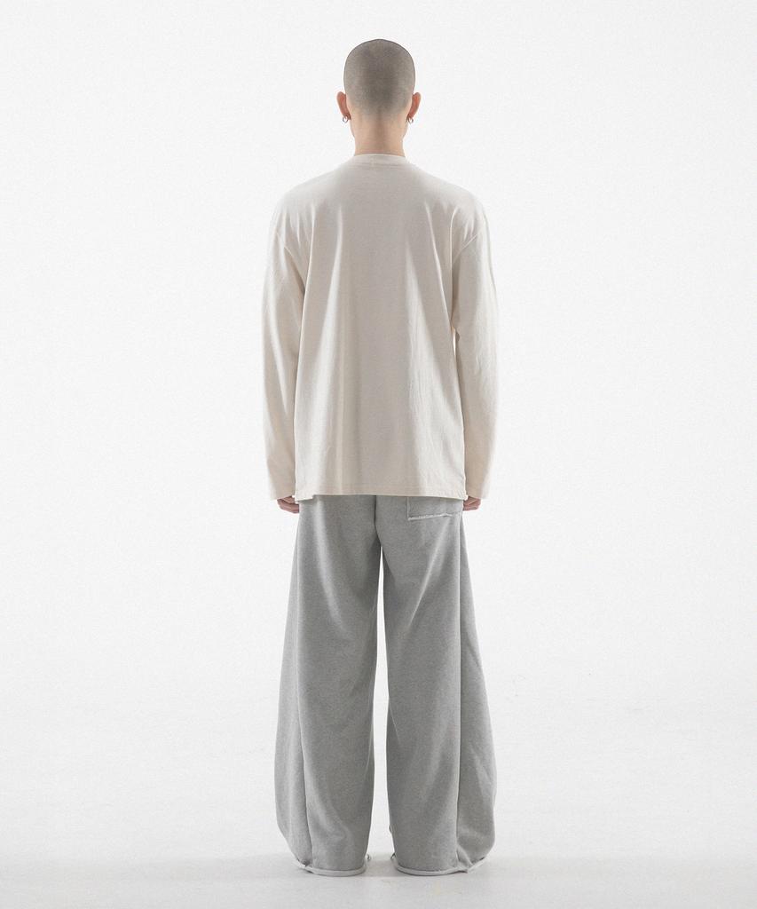 Paensyo Six Colon Nineteen Over Fit Long Sleeve - Natural Cotton