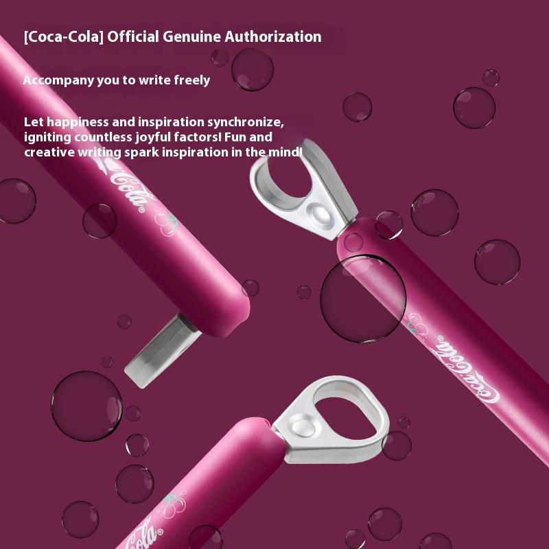 KACO Creative Cherry Pull-Tab Gel Ink Pens 800M Smooth Writing Press Pen Exam Office School Supplies Gift Innovative Stationery