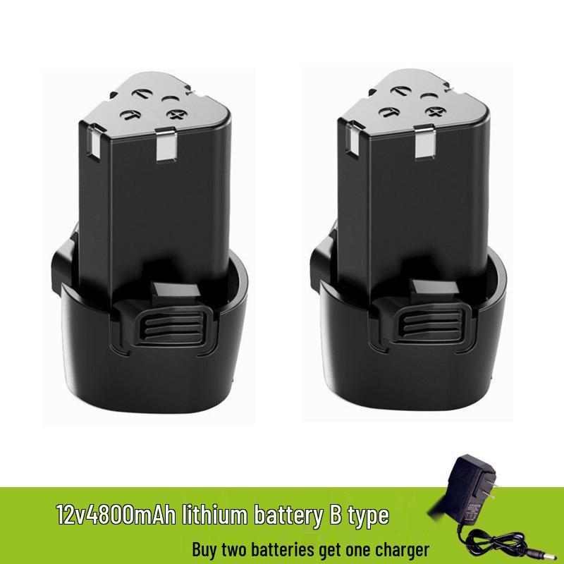 12V/16.8V Rechargeable Electric Drill with Lithium Battery & Charger, Cordless Hand Screwdriver