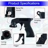 Paint Booster Handle Paint Bottle Adapter Handle Self Spray Can Tool Universal Full Grip Locking Spray Gun Auto Repair Tools