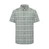 Daks 26ss Wool Blend House Check Summer Short Sleeve Regular Fit Casual Shirt D1