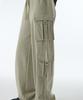 MUSINSA STANDARD WOMAN Women'S Double Knit Sweat Multi Cargo Pants [Pistachio]