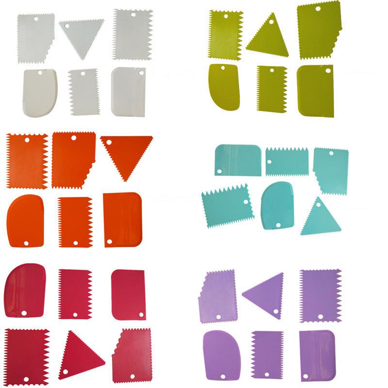 Pottery Plastic Scraper Tools Clay Sculpture Tooth Shape Pottery Clay Sculpture Carving Tool DIY Clay Texture Scraper