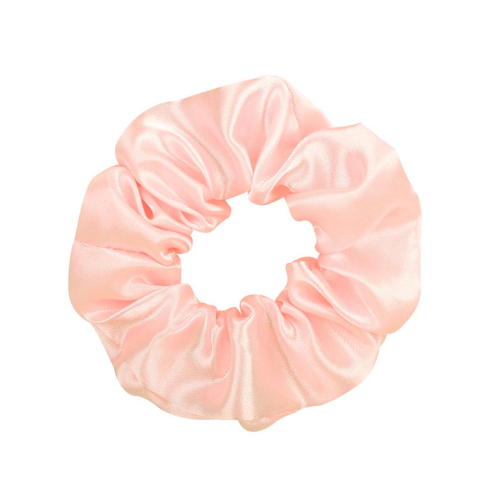 3.9 Inch Women Silk Scrunchie Elastic Handmade Multicolor  Hair Band Ponytail Holder Headband Hair Accessories