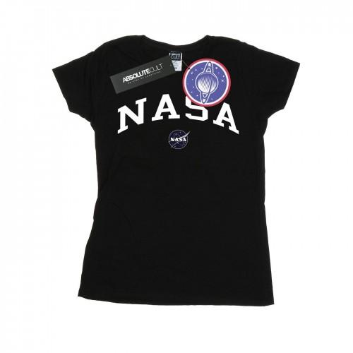 

NASA Womens/Ladies Collegiate Logo Cotton T-Shirt L