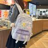 Korean Version Ins High-value Backpack Fresh and Sweet Cute Bear Student Schoolbag Cartoon Youth Campus Backpack