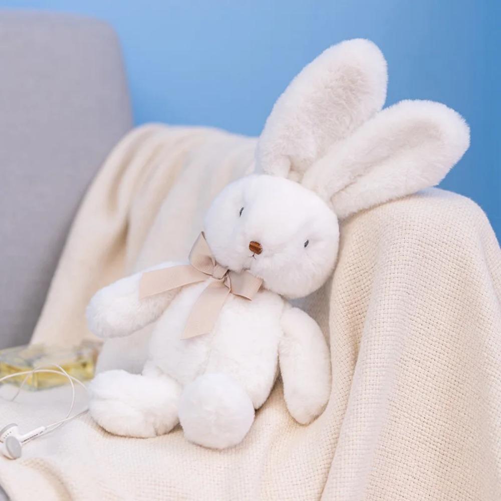Mini Plush Lot Kawaii Pillows Rabbit Plushie Toys Bow Tie Hug Doll Creative Girls' Gifts Doll Kawaii Rabbit Plush Cartoon Animal