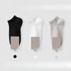 3 Pairs of Men's Spring and Summer Thin Cotton Antibacterial Boneless Breathable Sweat-absorbing Short Boat Socks