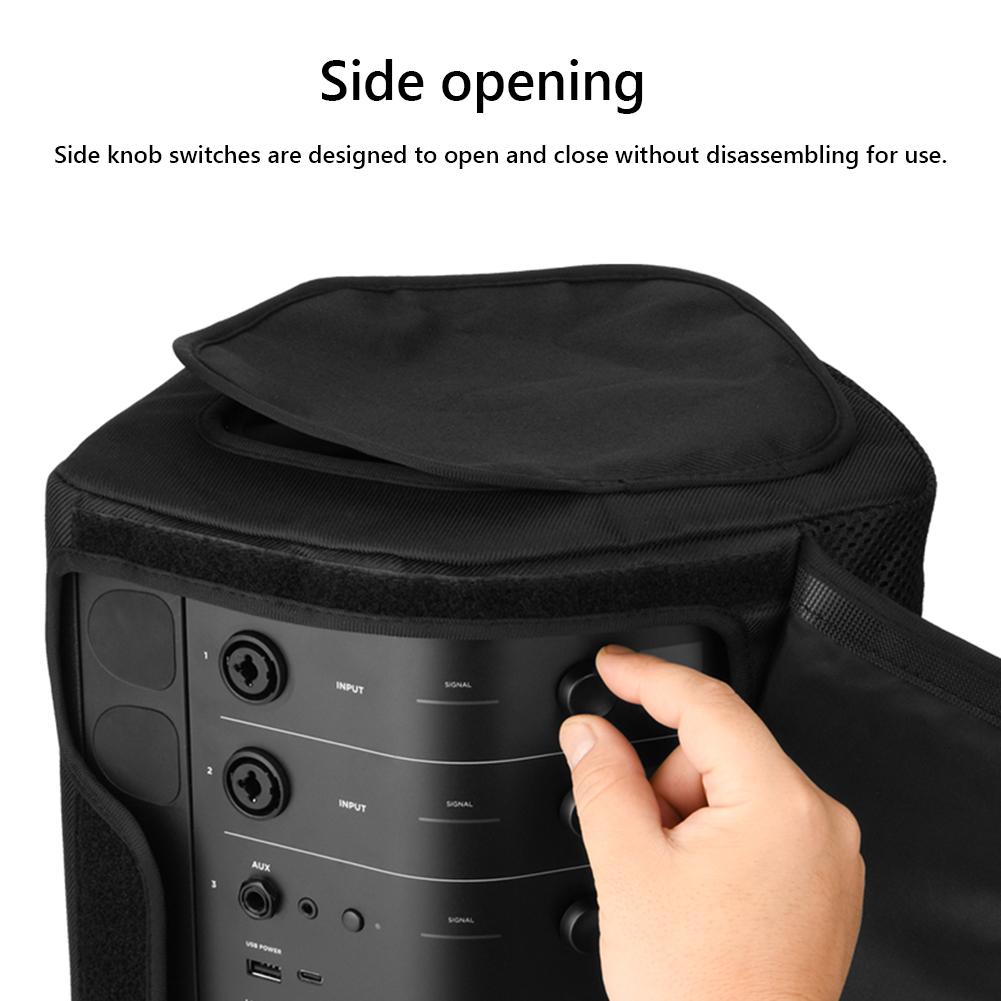 Utendørs Beskyttende Høyttalerdeksel for Bose S1 Pro Plus Støvtett Nettingdeksel med Håndtak Reisebæreveske Bag For Bose S1 Pro+