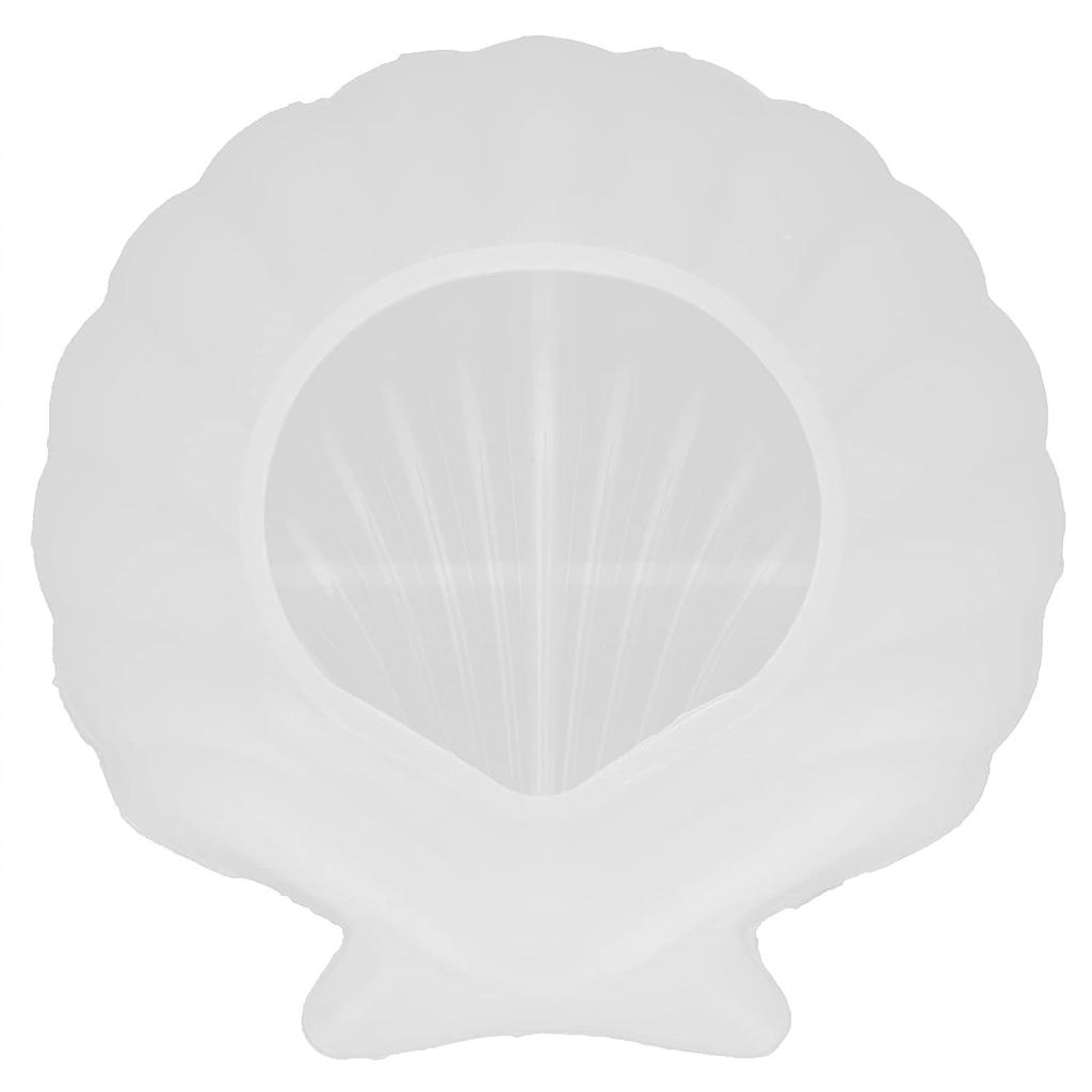 Shell Jewelry Tray Resin Mold, DIY Tray Resin Silicone Seashell Silicone Storage Plate Easy to Demold Seashell Storage Plate Silicone for DIY Crafts