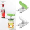Justerbar flerfunktions kapsylöppnare i rostfritt stål Lock Off Burköppnare Arbetsbesparande skruvburköppnare för köksprylar