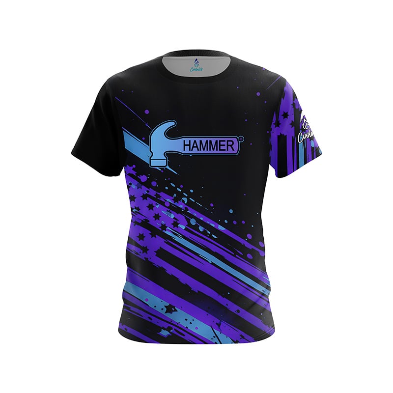 2026 New Men Hammer Inspirational Text Color Bowling Shirt 3D Printed Short Sleeved Sports T-shirt Casual Loose Quick Drying Top