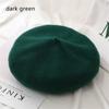 Wool Beret Hats Women Winter French Hat Girls Solid Color Fashion Autumn Winter Beret Hat For Women Flat Cap Hat Felt Berets