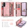 CASEME 008 For Samsung Galaxy A56 5G Phone Cases Leather Cover with Detachable Wallet and Strap