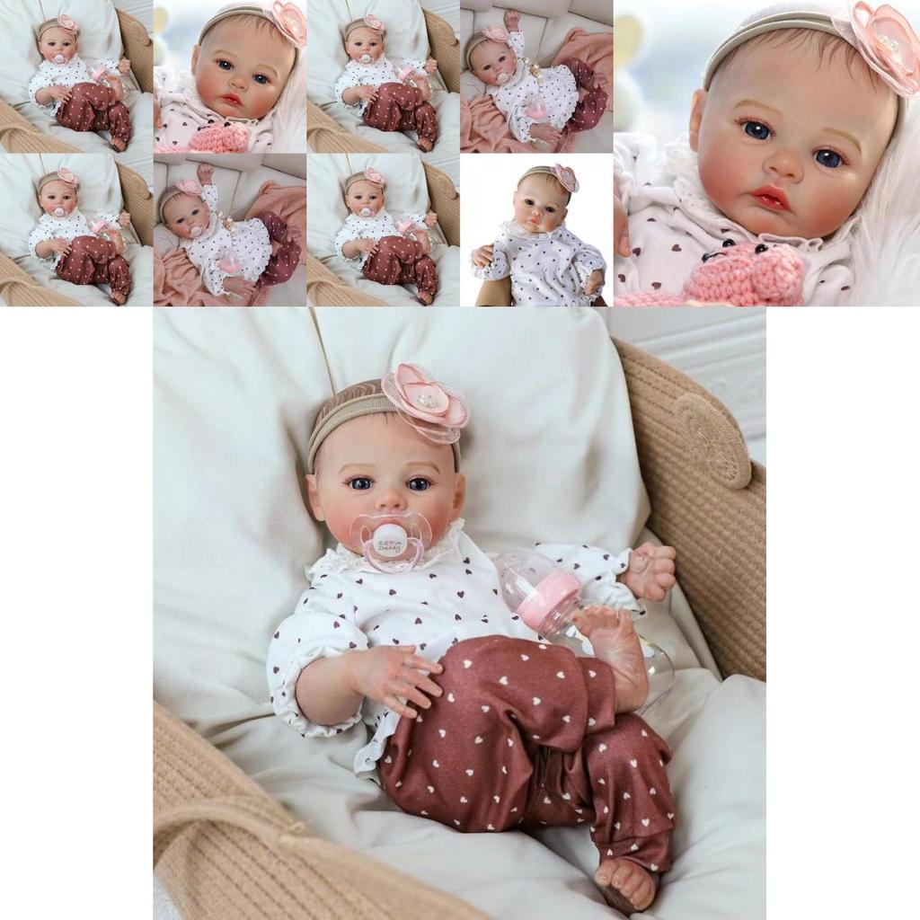 46cm Silicone Reborn Baby Doll With Lifelike Appearance For Collectors And Play