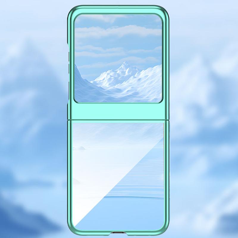 Für Motorola Razr 50 5G Hülle Galvanisiert Ultradünn Transparent PC Handyhülle