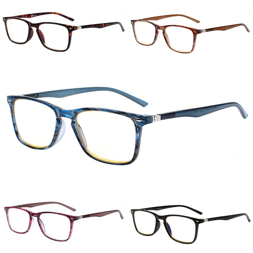 Reading Glasses Blue Light Blocking Computer Readers For Women Men Anti Glare Uv Filter Eyeglasses