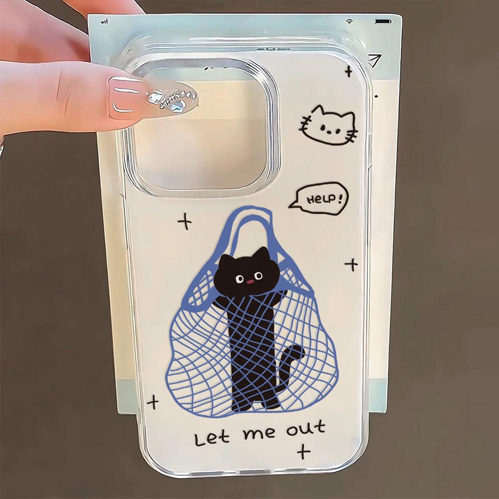 Painted Phone Case for iPhone 12 13 15 16 iPhone 16 12 13 14 15 Pro  14 15 16 Pro Max Coverage Shockproof Anti-Fingerprint Fresh Style Protective Case