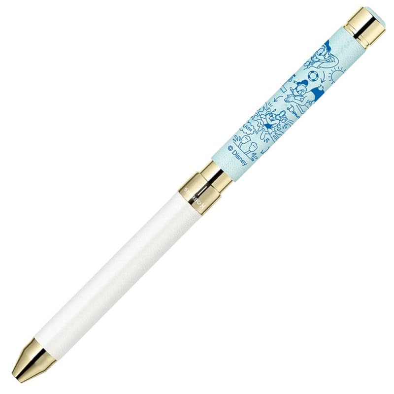 

zebra multifunction pen Shabo X disney leather pale blue axis SB36-DS-LPB