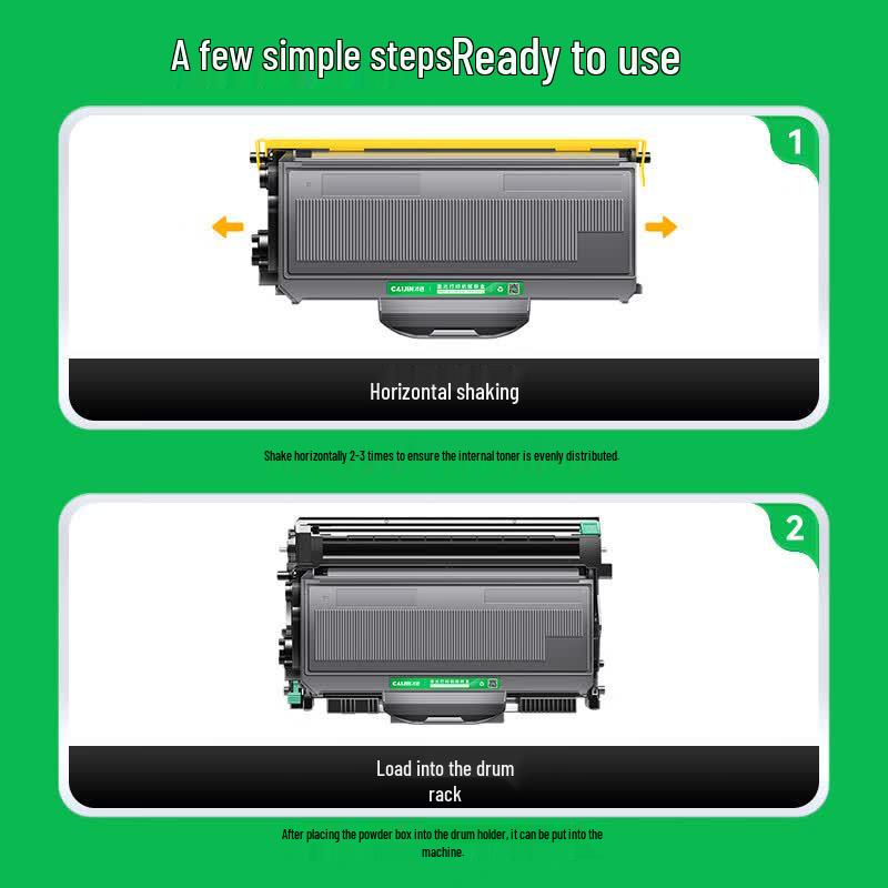 Compatible Black Toner Cartridges & Refill Powder for Brother TN-2115 Series